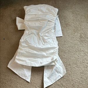 Lucy in the Sky White Mini Dress